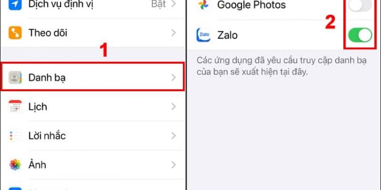 Chặn app vay tiền truy cập danh bạ