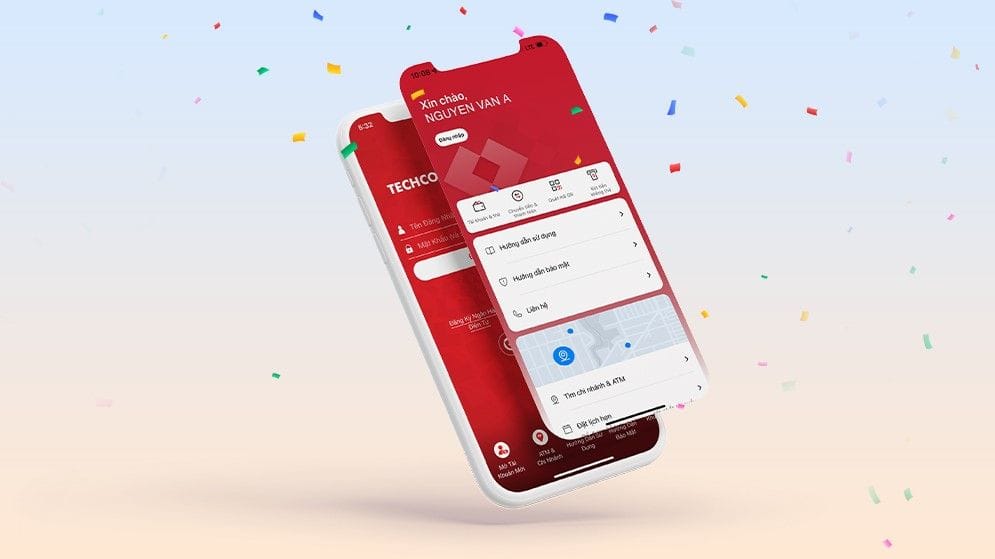 Techcombank hỗ trở khách hàng mở thẻ Online trên ứng dụng F@st I-bank