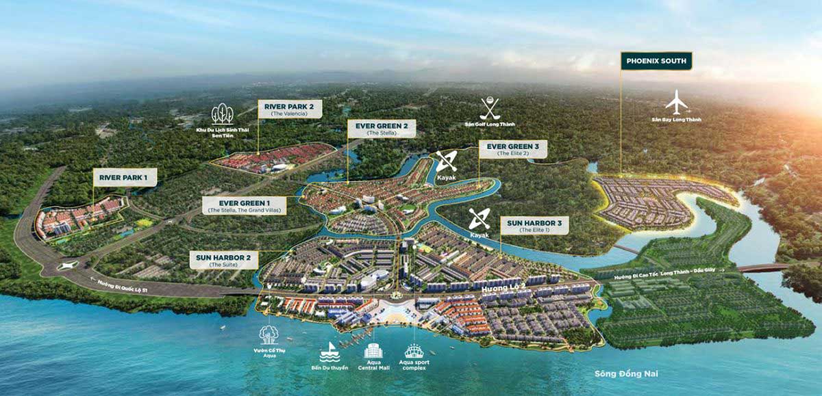 Aqua City của Novaland tại Đồng Nai