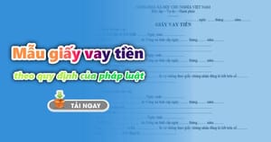 (DOWNLOAD) Viết Mẫu Hợp Đồng Vay Tiền Không Thế Chấp