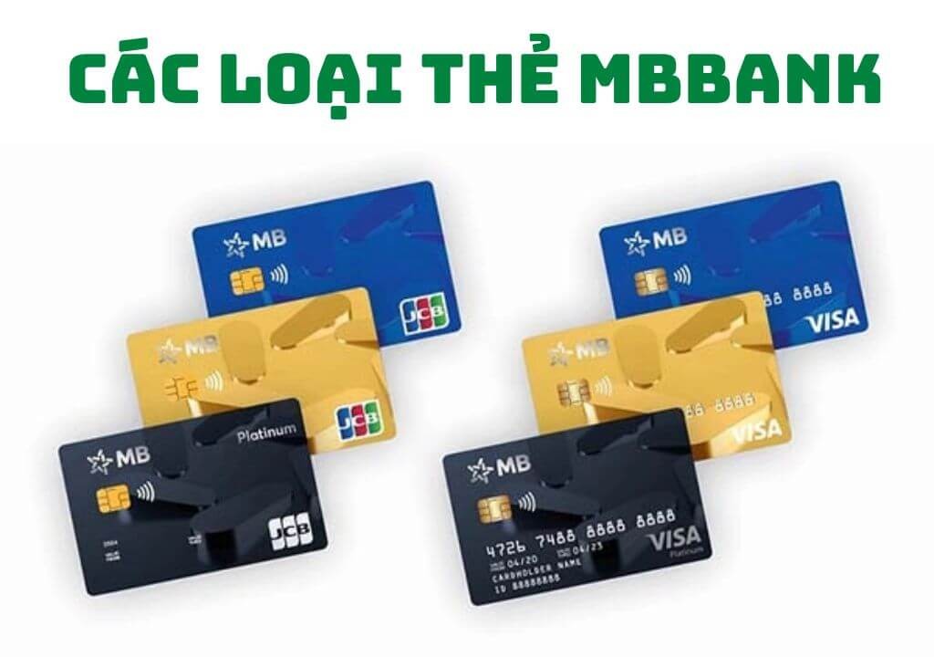 Các loại thẻ MB Bank