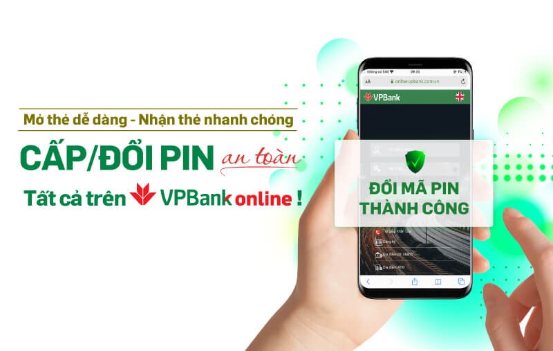 Đổi mã PIN VPBANK