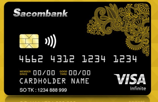 Lưu ý khi mở thẻ đen Sacombank