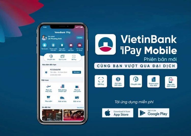 Lấy lại mã PIN trên Vietinbank iPay